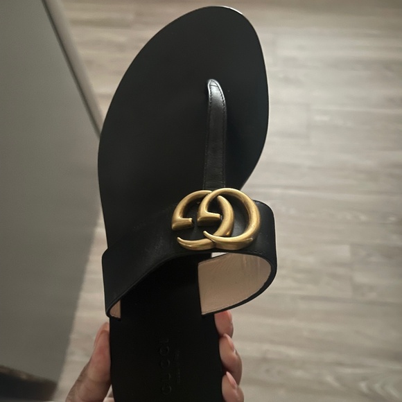Gucci “Double G” sandals - Picture 1 of 4